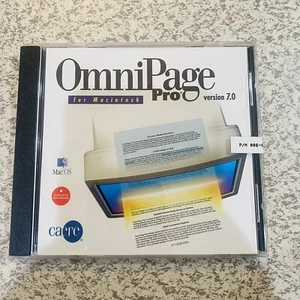 Omni Page Pro Version 7.0 For Mac 1996 Vtg Software Apple NEW NOS - Picture 1 of 4