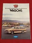 Original Vintage Brochure Chevrolet 1978 Wagons