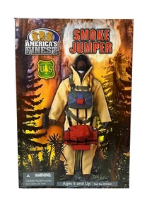 VTG 2001 America's Finest US Forest Service Smoke Jumper Doll Figure IOB Fire - Picture 1 of 3