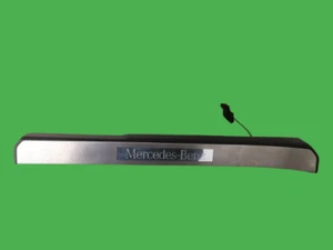 MERCEDES S CLASS W221 LWB ILLUMINATED DOOR SILL FRONT LEFT A2216800135 B66890201 - Picture 1 of 8