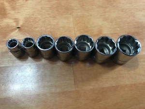 SK 3/8 Drive 12pt SAE Sockets New Choose Your Size Made in USA! - Picture 1 of 42