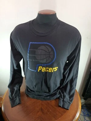 复古印第安纳州步行者衬衫男式大号多色乔治 24 Majestic NBA... — 第 1/4 张图片