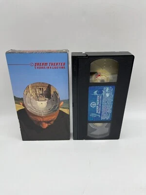 Dream Theater FIVE YEARS IN A LIVETIME VHS 1998 Progressive Metal Music VHS - Bild 1 von 4