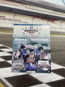Revista Firmada Kevin Harvick Jsa Auto NASCAR Gm Racing Report - Imagen 1 de 6
