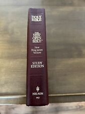 The New Open Bible New King James Version Study Edition - Red Letter