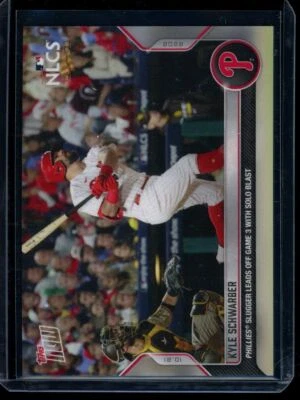 2022 Topps Now #1112 Kyle Schwarber Base Card - Image 1 of 2