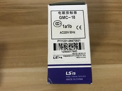 1 PIEZA NUEVO LS Contactor GMC-18 AC220V envío gratuito  Foto 1 de 4
