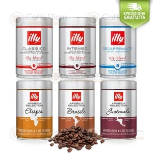 Caffè illy in Grani Kit Assaggio Degustazione 1,5 Kg 6 Lattine - Imagen 1 de 18