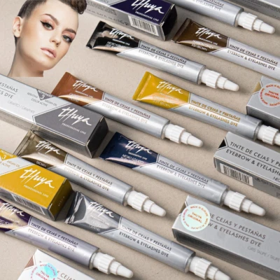 Tinte/tinte profesional para cejas y pestañas Thuya 14 ml con aceite de queratina y argán Foto 1 de 3