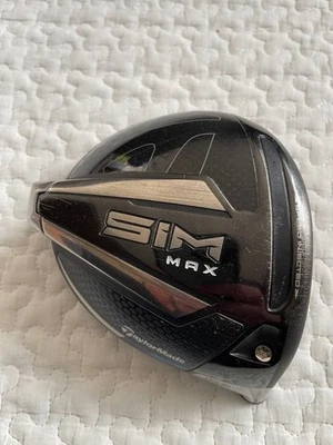 TaylorMade SIM MAX Driver Head Only 10.5 Degree Right-Handed Used #41 - Image 1 of 4