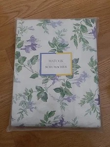 Matouk Schumacher Garden Gate #MSC019 King Duvet Cover Violet 500THD 104x92 - Picture 1 of 6