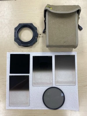 Lee Filter Kit - Misc ND Filters & Adapter - .9ND Hard, 1.2ND Med, .6ND Med - Image 1 of 4