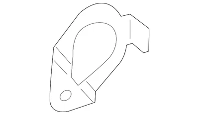 Genuine Mercedes-Benz Oil Return Tube Bracket 274-096-01-41 - Изображение 1 из 3