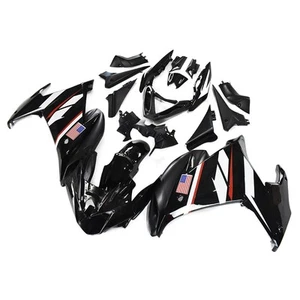Fairings Kit for Yamaha FZ6R 2009 - 2015 ABS Plastic Bodywork Red Black - Picture 1 of 7