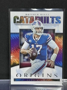2022 Panini Origins #CAT-5 Josh Allen Catapults Buffalo Bills - Picture 1 of 2