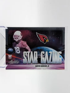 2024 Panini Absolute MARVIN HARRISON JR Rookie Star Gazing Arizona Cardinals RC - Picture 1 of 2