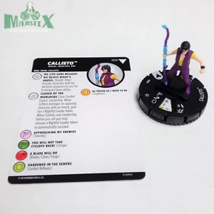 Heroclix X-Men: The Animated Series set Callisto #009 Common figure w/card! - Picture 1 of 1