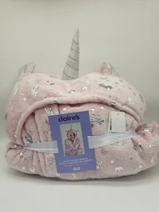 Icy Pink Unicorn Blanket Robe - Picture 1 of 3