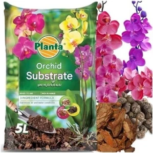 Orchid Substrate, 5L, pH 5.0-6.0, Ready to Use Potting Mix with 3-Ingredient For - Picture 1 of 7