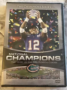 NATIONAL CHAMPIONS THE STORY OF THE 2006 FLORIDA GATORS (DVD 2007) SEALED - Imagen 1 de 6