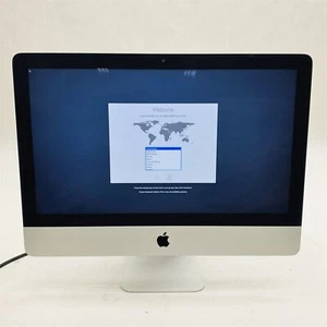 Apple iMac 21.5" 2012 i5-3330S 2.7GHz 16GB RAM 1TB HDD Catalina MD093LL/A AIO PC - Picture 1 of 7