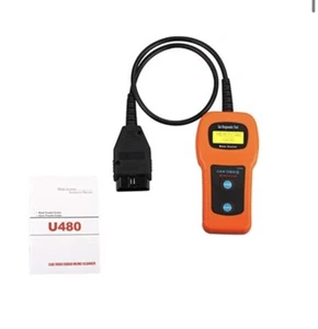 Fiat 500 Car Scanner U480 Engine Fault Reset Code Reader OBD2 Diagnostic Tool UK - Picture 1 of 1