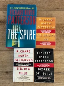 Lot of 4 Richard North Patterson Novels-The Spire, The Outside Man, Eyes of a Ch - Picture 1 of 7