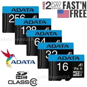 Micro SD Card 64GB 128GB TF Memory Class 10 Fast 100MB/s HD Lot - Picture 1 of 17