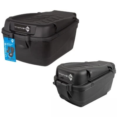 M-Wave Amsterdam Easy box 5-18 Litre rear Bike Bicycle carrier - FAST UK STOCK - Image 1 of 4