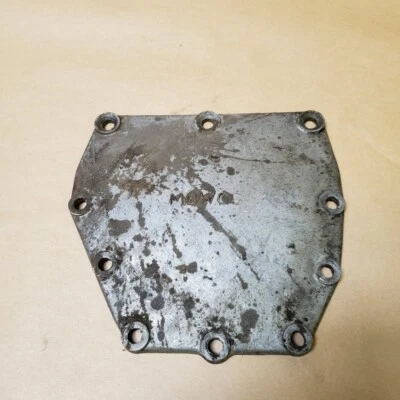 Cubierta lateral original MG MGA MGB 62-67 3 sincronización caja de cambios 1G3656 OEM aluminio Foto 1 de 4