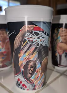1992 USA Olympic Dream Team Cups Jordan Bird Magic Vintage McDonald’s Lot of 9 - Picture 1 of 7