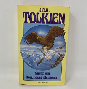 Sagan Om Konugens aterkomst (The Return of the King) PB LOTR Tolkien SWEDISH VTG - Picture 1 of 13