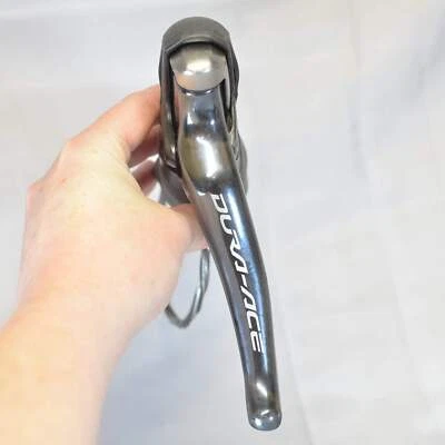 Shimano Dura Ace 9000 ST-9001 LEFT/FRONT 2 Speed STI Shifter, VG - Image 1 of 4