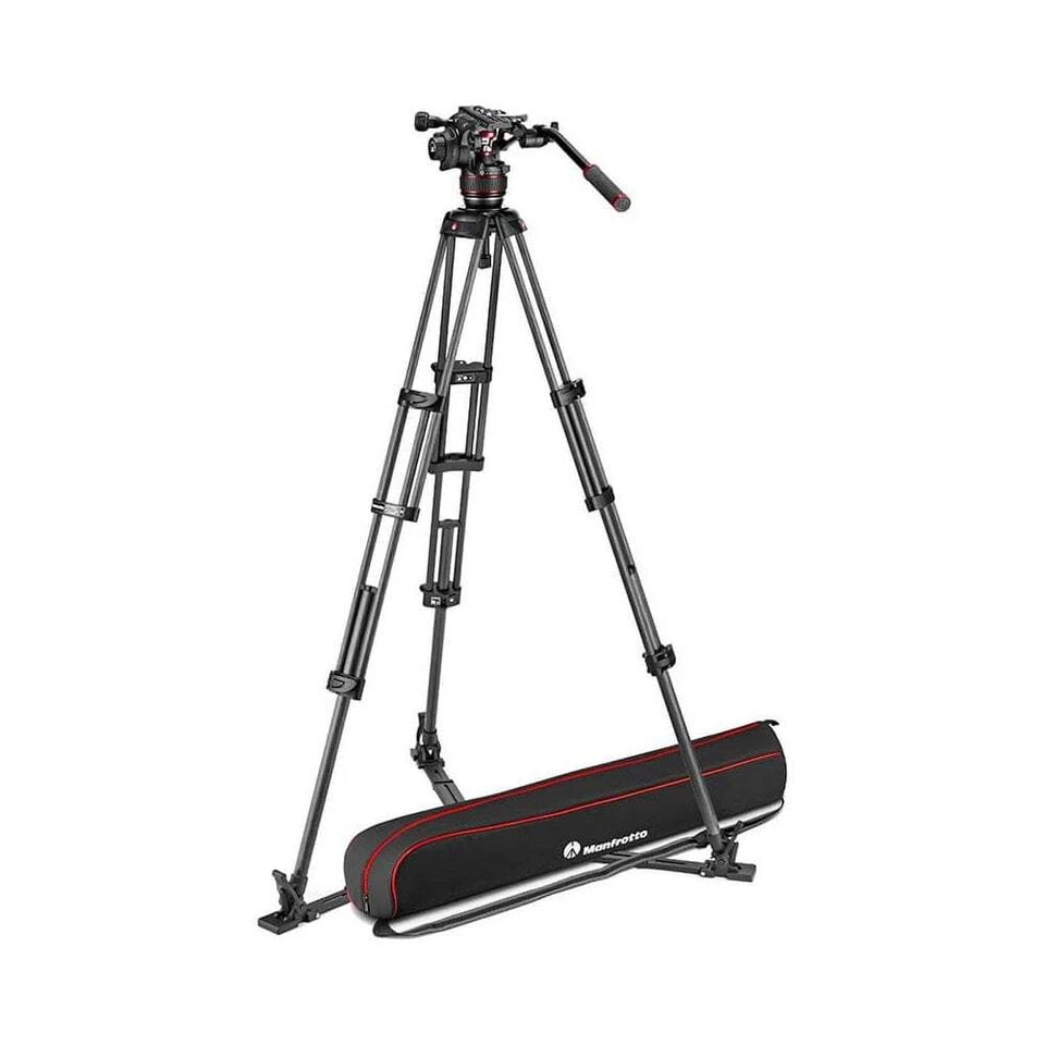 Manfrotto Nitrotech 608 & CF Twin GS - Image 1 of 1