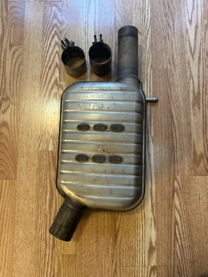 AUDI S3 A3 8V 2013-2020 VW GOLF MK7 R 2.0 TFSi MIDDLE EXHAUST SILENCER RESONATOR - Image 1 of 4