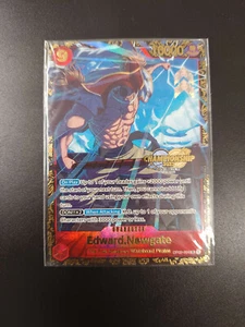 One Piece TCG : Edward Newgate OP02-004 Regional October 2023 Sealed English - Picture 1 of 2