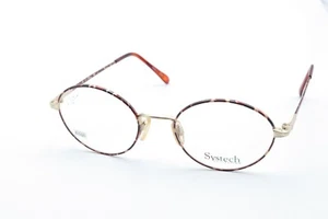 SYSTECH COLLECTION 102 C/11 Rojo-Negro-Dorado 50-20-140 Monturas de Gafas A168 - Imagen 1 de 12