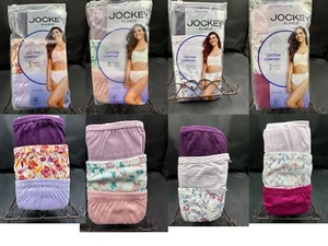 New 3 Pack Jockey Cotton Elance French Cut Underwear Panties  Sizes 9 & 10 - Picture 1 of 3