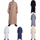 Robe à manches longues Jubba Thobe pour hommes Breathable Plus Vêtements musul