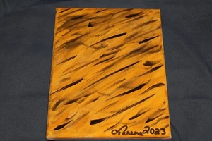 Rayas de Tigre, Abstracto, Arte, Original, 8x10, 2023 - Imagen 1 de 1