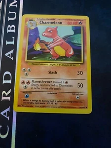 Pokémon TCG Charmeleon Base Set 24/102 Regular MP. - Picture 1 of 5