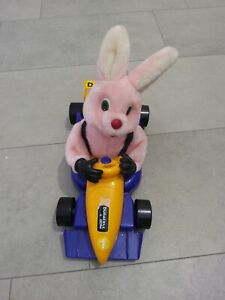 Rarissima Auto Pupazzo Coniglio rosa DURACELL RACING BUNNY AUTO F1