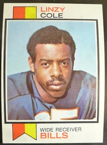 1973 Topps Linzy Cole #449, EX/NM Buffalo Bills - Picture 1 of 2