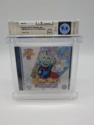 PC Computer PAJAMA SAM 2: THUNDER & LIGHTNING - WATA GRADED 9.4 A+! NEW Sealed! - Image 1 of 2