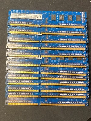 16GB (4x4GB) SK Hynix HMT451U6BFR8A-PB PC3-12800U DDR3 1600 CL11 Desktop Memory - Image 1 of 2