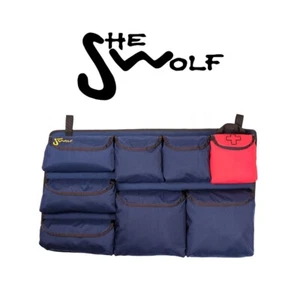 VW T5 T6 T6.1 Bolsillos Ventana Lateral Cortos Kit de Primeros Auxilios Organizador SHE-WOLF - Imagen 1 de 13