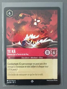 Carte LORCANA FR - Chapitre 1 126/204 Te Ka - Super rare non Foil Neuf - Imagen 1 de 2