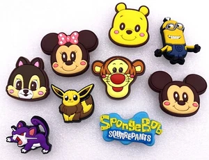 (Cantidad 9) JIBBITZ - VARIOS PERSONAJES CÓMICOS - Dijes de zapatos de pvc para cocodrilos #89 - Imagen 1 de 2