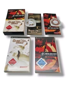⚡Spiel Metal Gear Solid + Silent Hill Origins Double Pack CIB Sony PSP Top rare⚡ - Bild 1 von 17