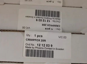 Alicates de prensado UPS Shipping Contact CRIMPFOX 25R 1212039 - Imagen 1 de 1